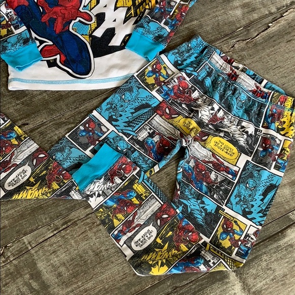Disney size 8 kids spider man pajamas - Picture 3 of 3